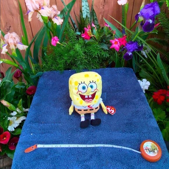 SpongeBob SquarePants TY Beannie baby from 2004 - Picture 1 of 8